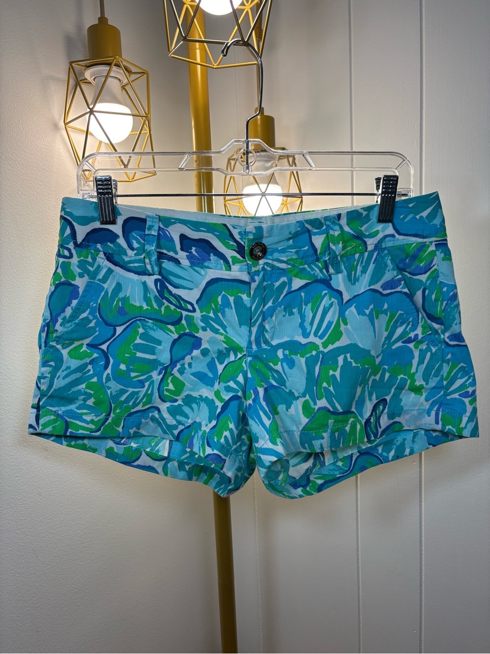 Lilly Pulitzer Walsh Short Agate Green Lazy River 4